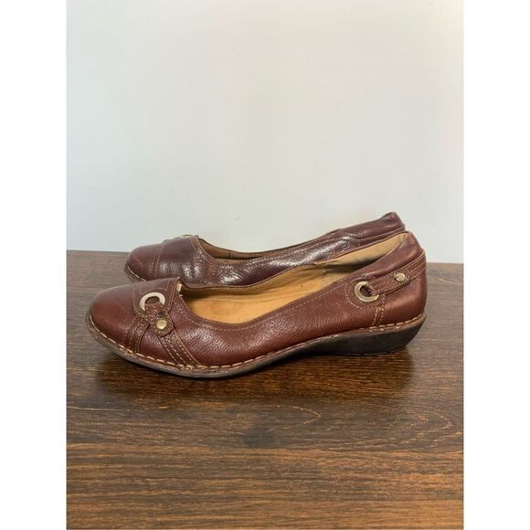 Montana artisan crafted leather flat size 8 1/2 - Picture 5 of 8